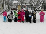 Užíváme si sněhové nadílky